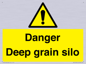 WV12106: Danger Deep grain silo