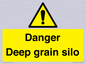 WV12106: Danger Deep grain silo