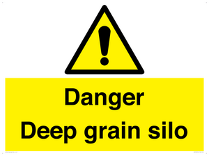 WV12106: Danger Deep grain silo
