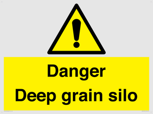 WV12106: Danger Deep grain silo