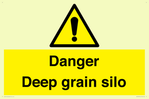 WV12106: Danger Deep grain silo