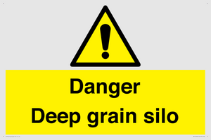 WV12106: Danger Deep grain silo