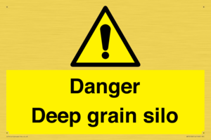 WV12106: Danger Deep grain silo