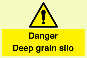 WV12106: Danger Deep grain silo