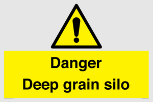 WV12106: Danger Deep grain silo