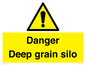 WV12106: Danger Deep grain silo