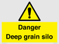 WV12106: Danger Deep grain silo