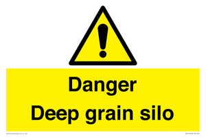 WV12106: Danger Deep grain silo