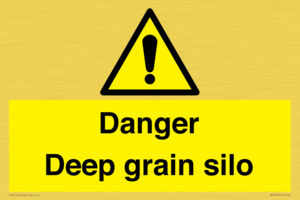 WV12106: Danger Deep grain silo