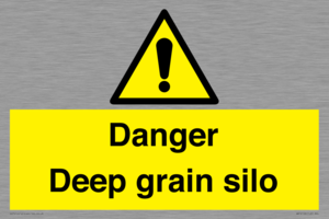 WV12106: Danger Deep grain silo