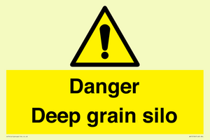 WV12106: Danger Deep grain silo