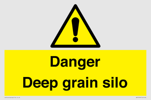 WV12106: Danger Deep grain silo