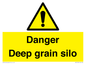 WV12106: Danger Deep grain silo