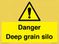 WV12106: Danger Deep grain silo