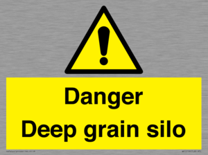 WV12106: Danger Deep grain silo