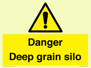 WV12106: Danger Deep grain silo
