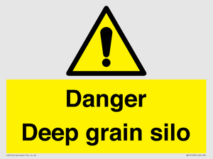 WV12106: Danger Deep grain silo