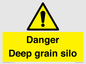 WV12106: Danger Deep grain silo