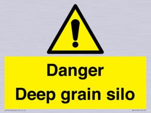 WV12106: Danger Deep grain silo
