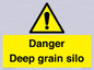 WV12106: Danger Deep grain silo