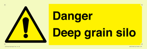 WV12106: Danger Deep grain silo