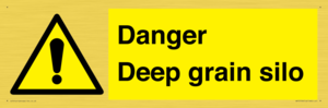 WV12106: Danger Deep grain silo