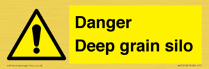 WV12106: Danger Deep grain silo