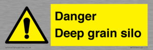 WV12106: Danger Deep grain silo