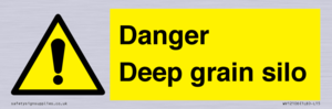 WV12106: Danger Deep grain silo