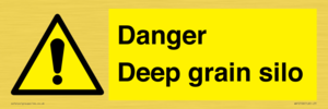 WV12106: Danger Deep grain silo