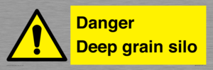 WV12106: Danger Deep grain silo