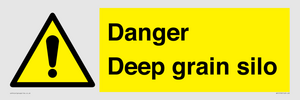 WV12106: Danger Deep grain silo