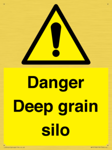 WV12106: Danger Deep grain silo