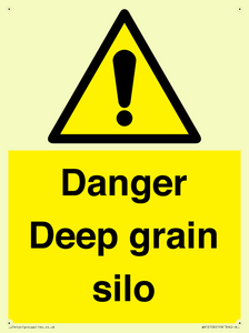 WV12106: Danger Deep grain silo
