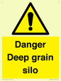 WV12106: Danger Deep grain silo