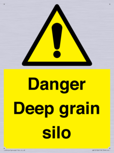 WV12106: Danger Deep grain silo