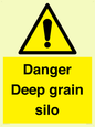 WV12106: Danger Deep grain silo