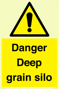 WV12106: Danger Deep grain silo