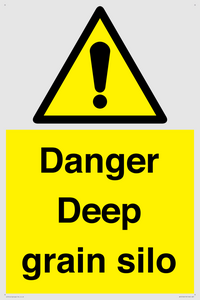 WV12106: Danger Deep grain silo