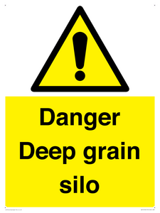 WV12106: Danger Deep grain silo