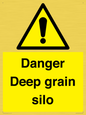 WV12106: Danger Deep grain silo
