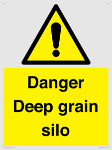 WV12106: Danger Deep grain silo