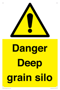 WV12106: Danger Deep grain silo