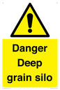 WV12106: Danger Deep grain silo