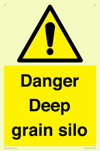 WV12106: Danger Deep grain silo
