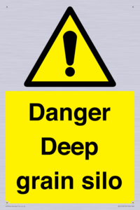 WV12106: Danger Deep grain silo