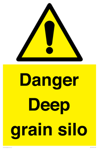 WV12106: Danger Deep grain silo