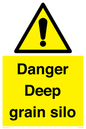 WV12106: Danger Deep grain silo