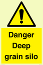 WV12106: Danger Deep grain silo