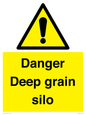 WV12106: Danger Deep grain silo